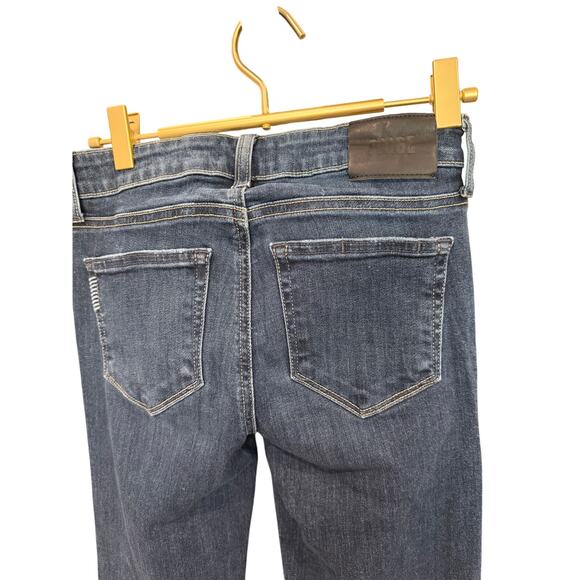 Paige Manhattan Bootcut Jeans Dark Wash Women’s 25 EUC - Picture 5 of 9
